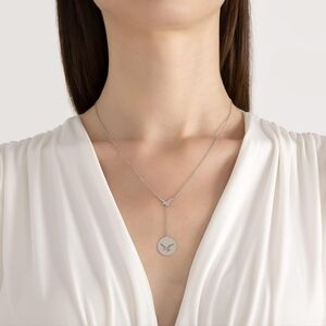 Bird Figure Drop Necklace
